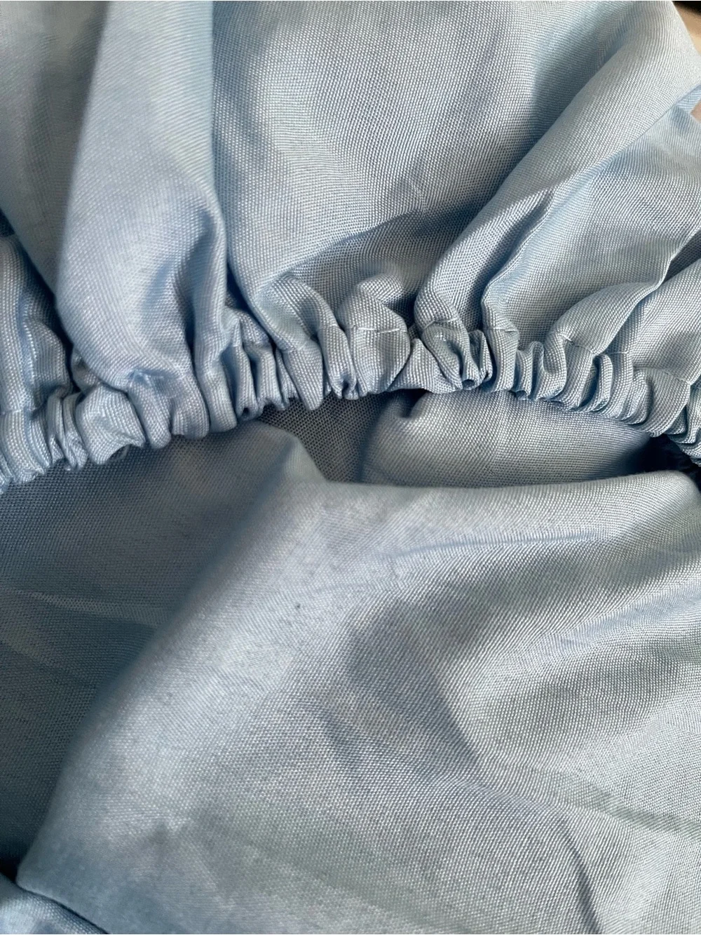 Luxury Home Bedding Sheet Set in Light Blue